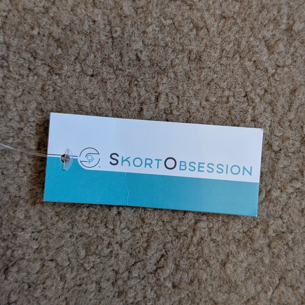 NWT Skort Obsession Tennis Golf Skort Colorful S - Picture 4 of 9